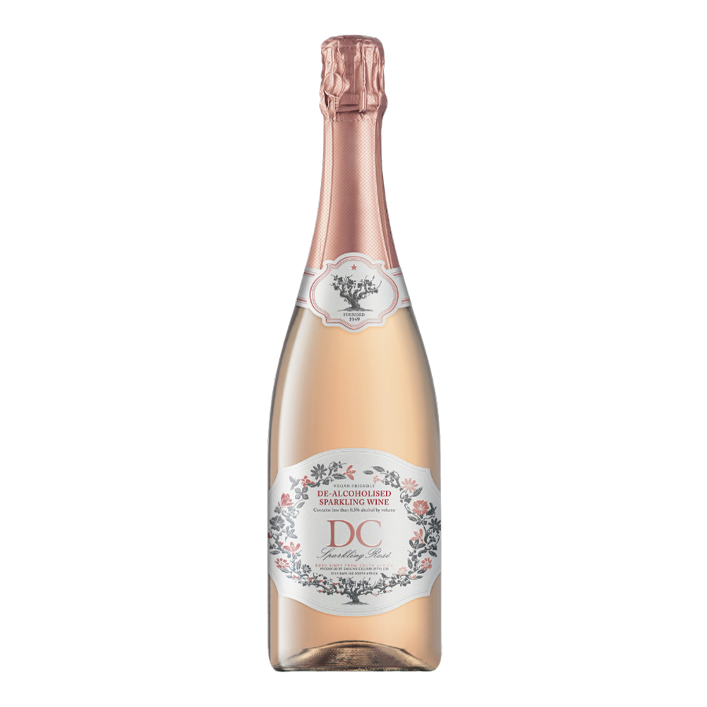 Darling Cellars Sauvignon Blanc-Grenache - Non Alcoholic Sparkling Rose Wine