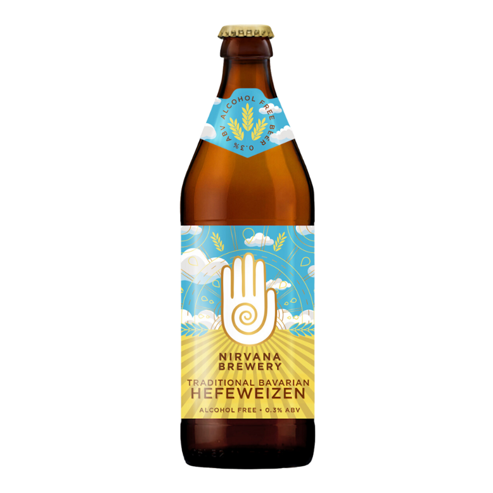 Nirvana Brewery Hefeweizen - Non Alcoholic Wheat Beer