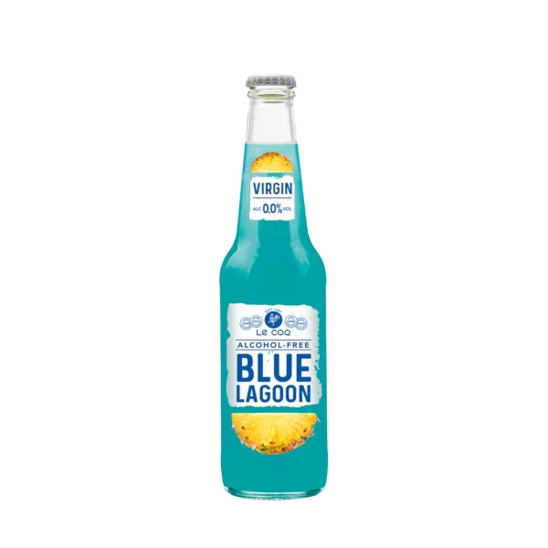 Virgin Cocktails Blue Lagoon – Alcohol Free Blue Lagoon Mocktail