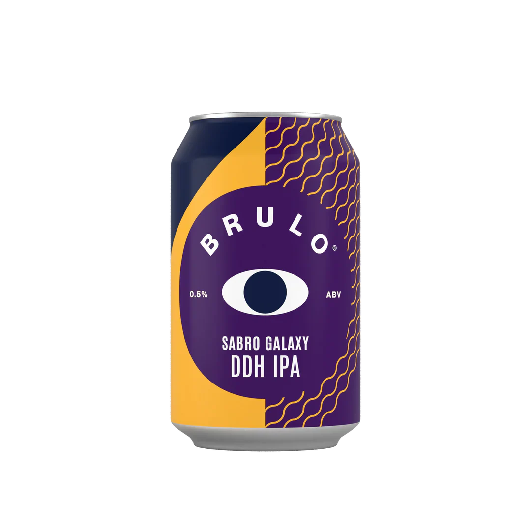Brulo Sabro Galaxy DDH IPA 0.5% – Alcohol Free IPA