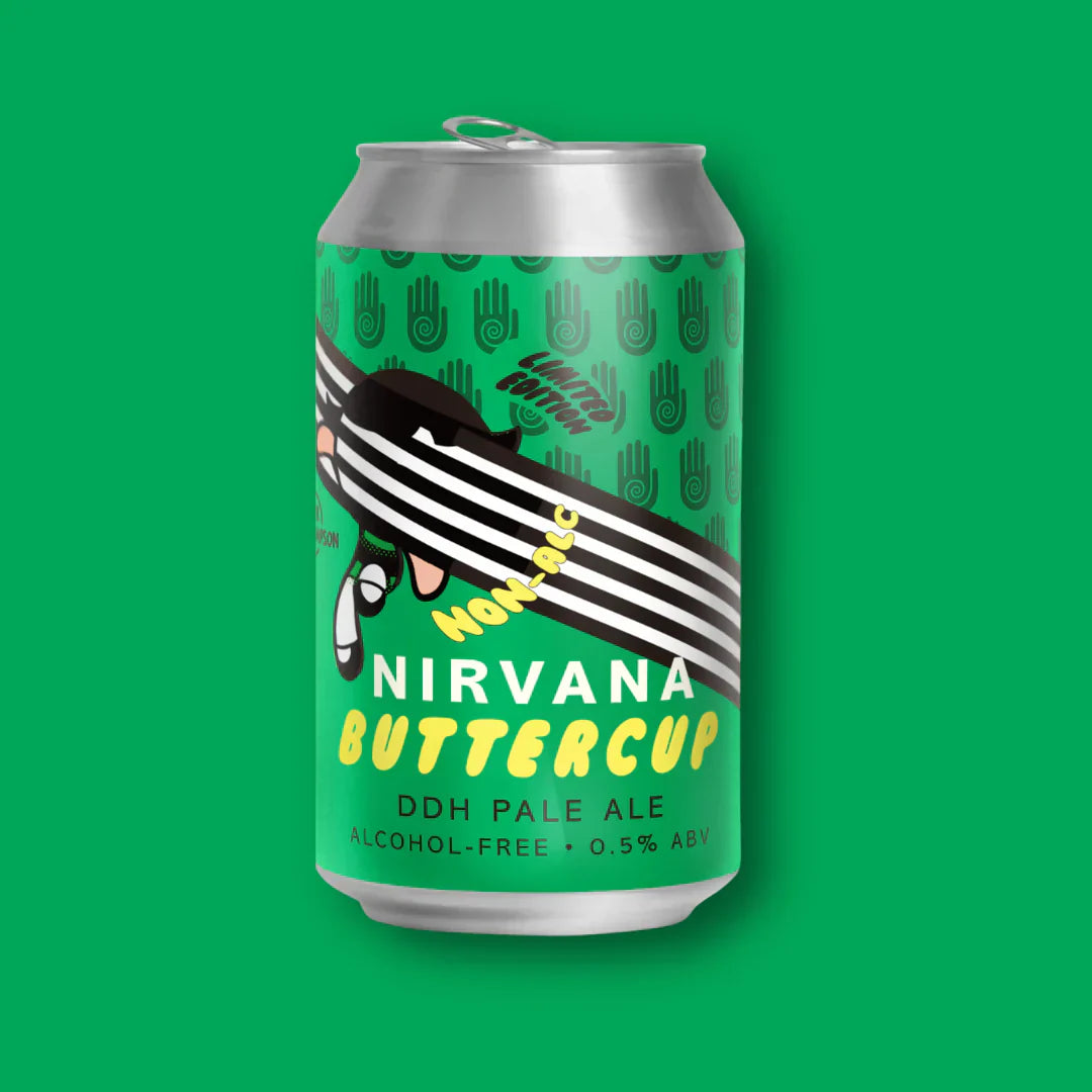 Nirvana Buttercup – Non Alcoholic Double Dry Hopped Pale Ale