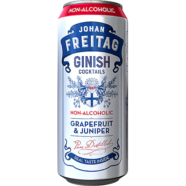 Johan Freitag Gin & Grapefruit – Non Alcoholic Grapefruit Cocktail
