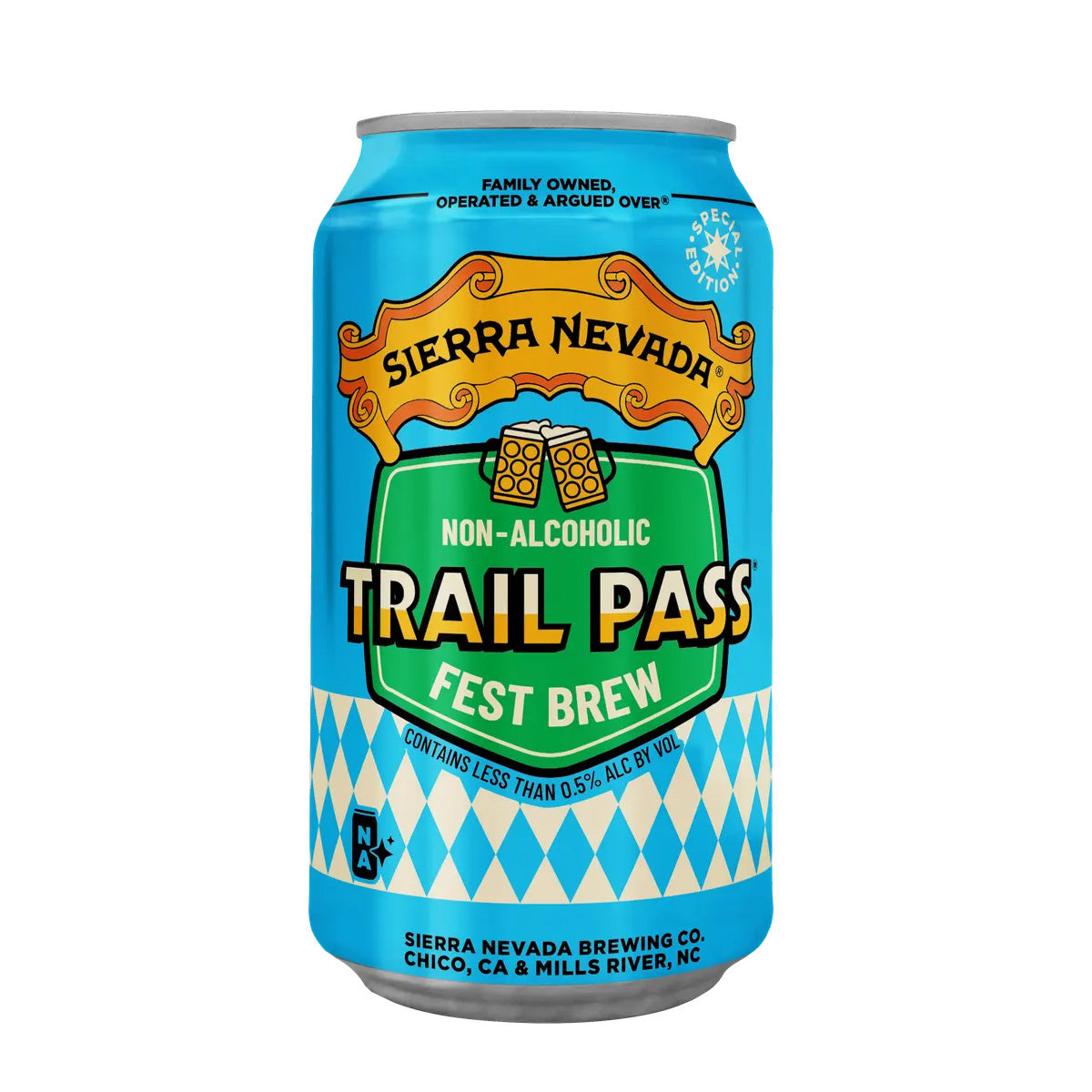 Sierra Nevada Trail Pass Fest Brew 0.5% – Alcohol Free Festbier Style Lager
