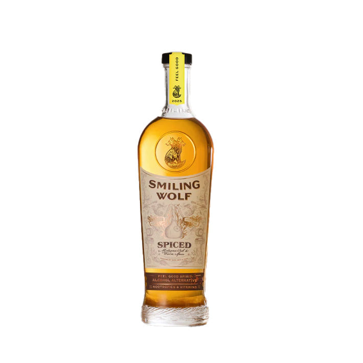 Smiling Wolf Spiced – Alcohol Free Dark Rum Spirit Alternative