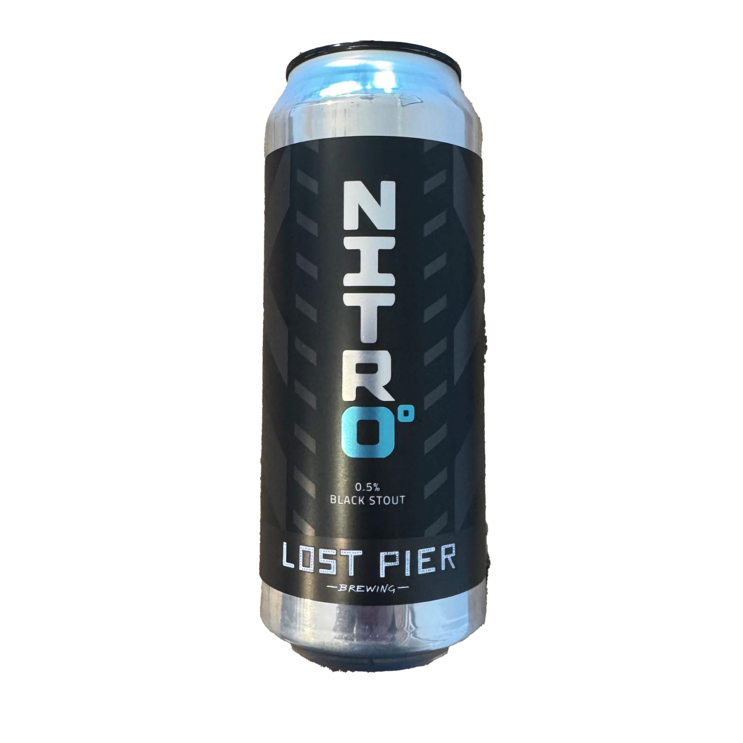 Lost Pier Nitro Stout 0.5% – Alcohol Free Nitro Stout 440ml
