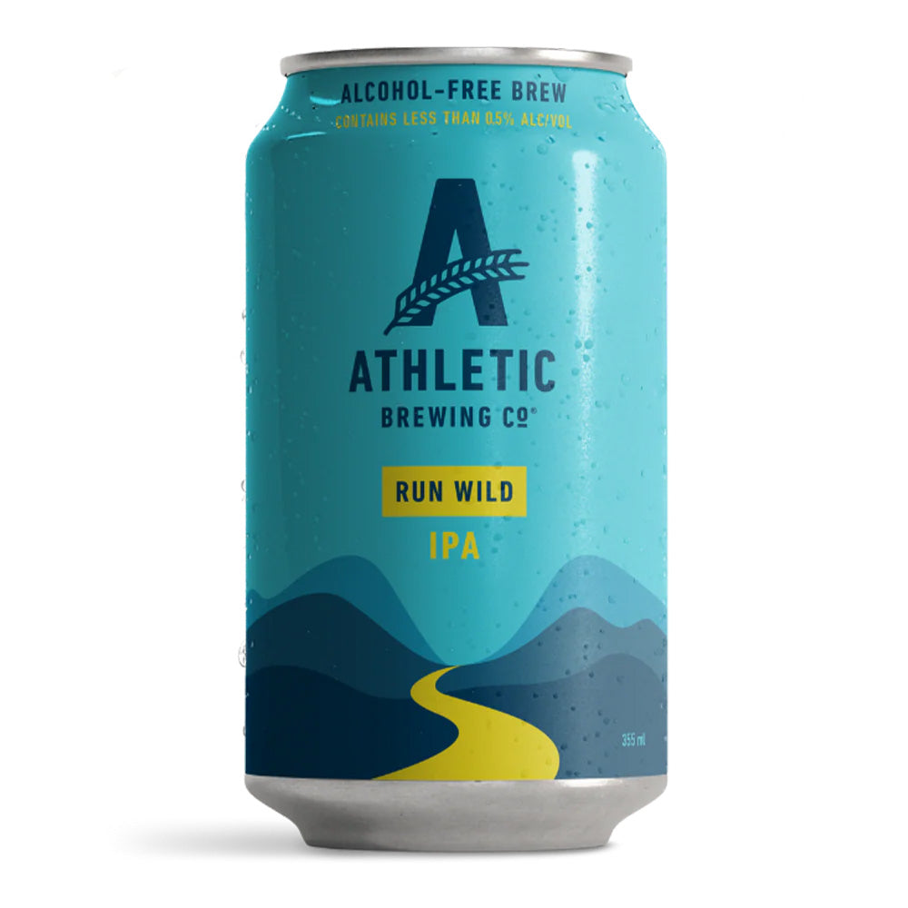 Athletic Brewing Run Wild - Non Alcoholic IPA