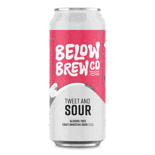 Below Brew Co Tweet & Sour - Non Alcoholic Smoothie Sour Beer
