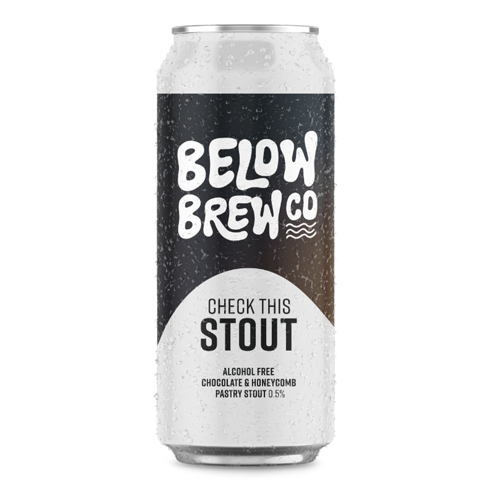 Below Brew Co Check This Stout - Non Alcoholic Stout