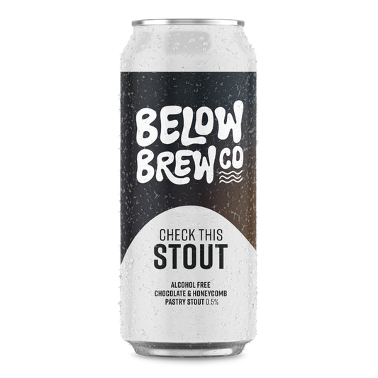 Below Brew Co Check This Stout - Non Alcoholic Stout