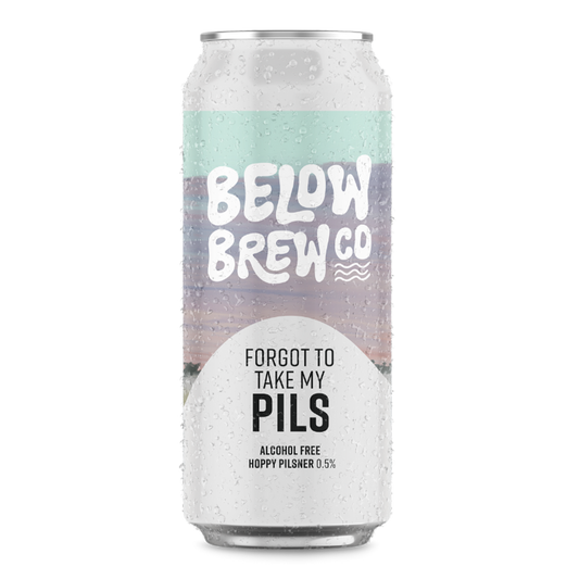 Below Brew Co Forgot To Take My Pils - Non Alcoholic Pilsner