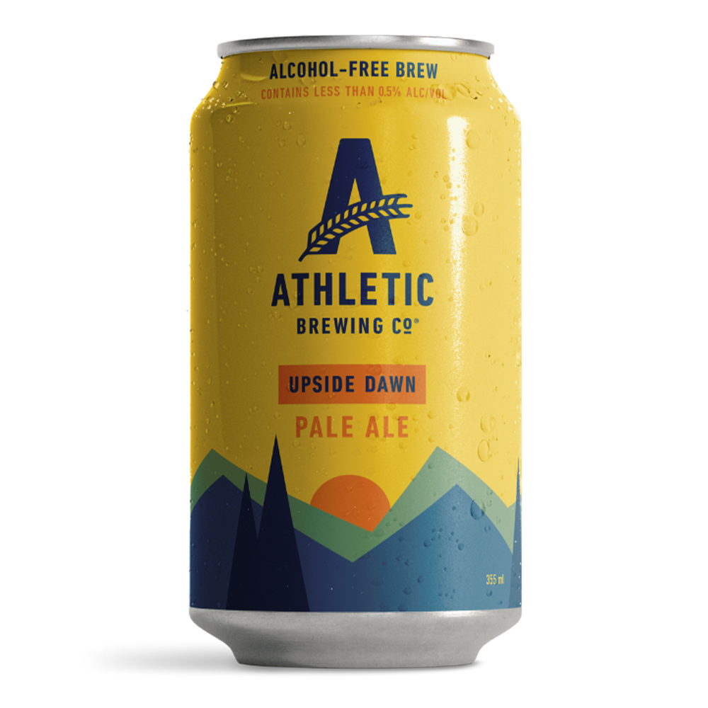 Athletic Brewing Upside Dawn - Non Alcoholic Golden Ale