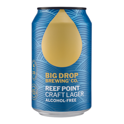 Big Drop Reef Point - Non Alcoholic Lager Can