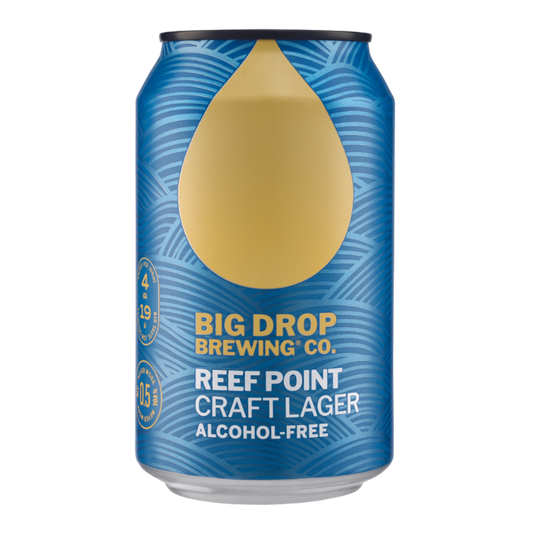 Big Drop Reef Point - Non Alcoholic Lager Can