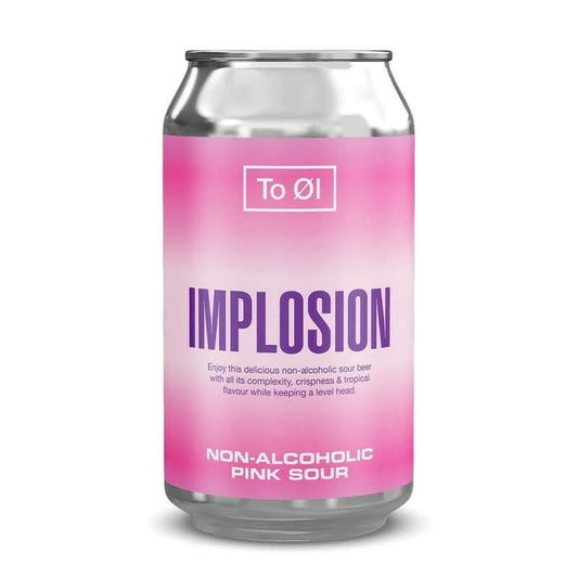 To Øl Implosion PINK – Alcohol Free Fruited Sour