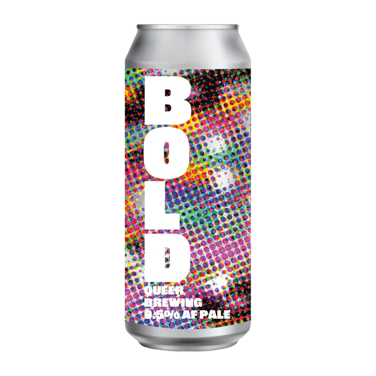 Queer Brewing Bold AF – Alcohol Free Pale Ale 0.5%