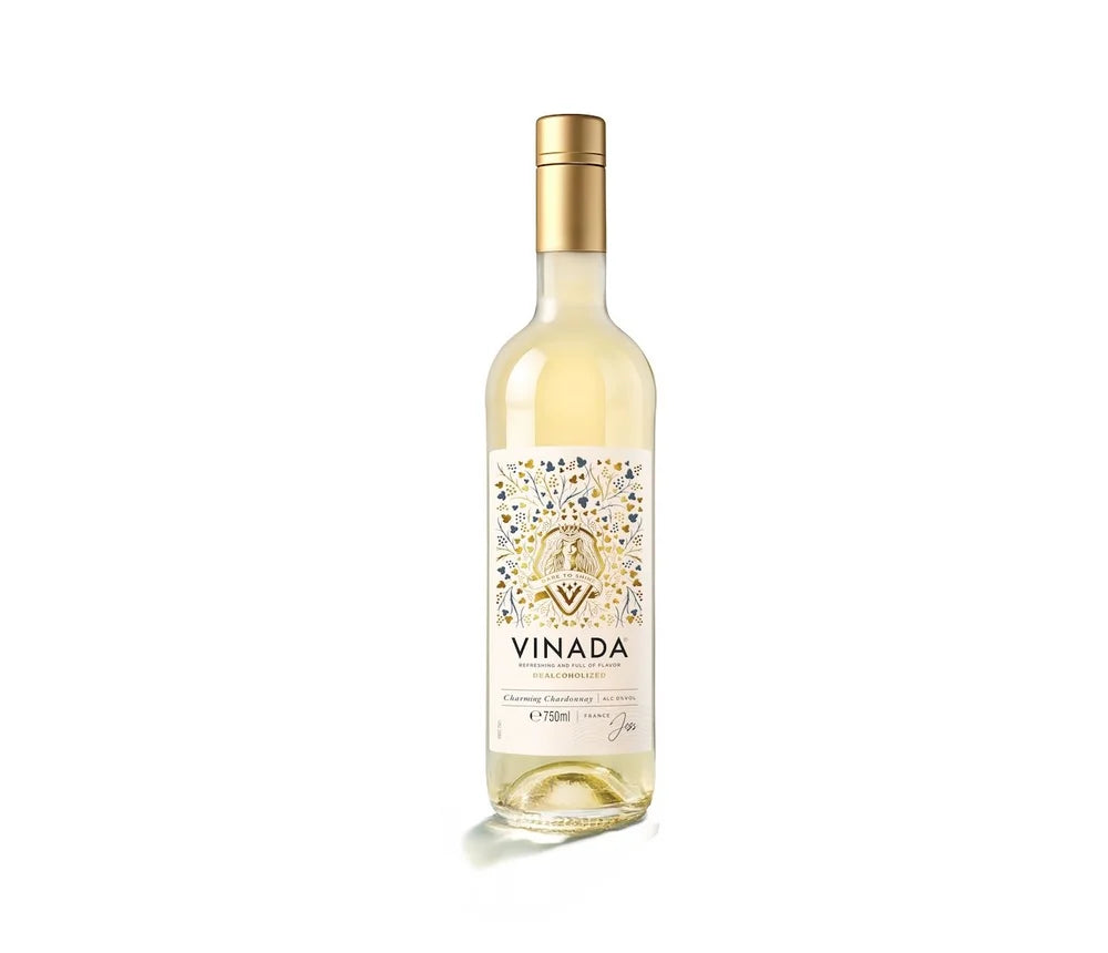 VINADA Charming Chardonnay 0.0 % – Alcohol Free White Wine