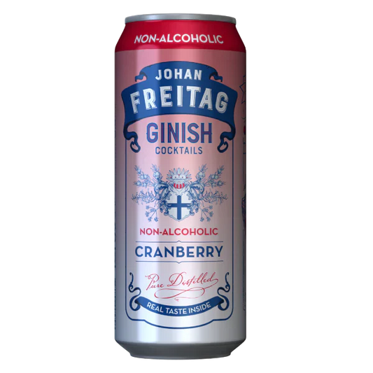 Johan Freitag Gin & Cranberry – Non Alcoholic Cranberry Cocktail