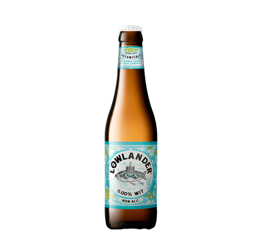 Lowlander 0.00 Wit – Alcohol Free Botanical Witbier