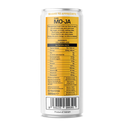Pure Mo-Ja Mango Juice – 100% Pure Mango Juice (320 ml)