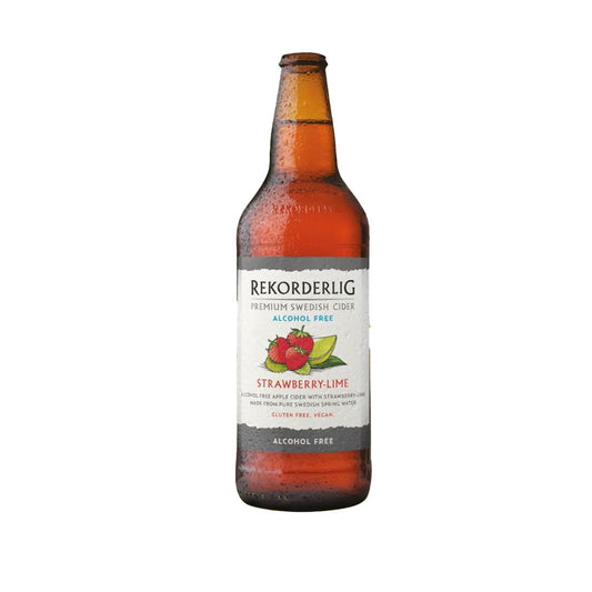Rekorderlig Strawberry & Lime - Alcohol-Free Cider