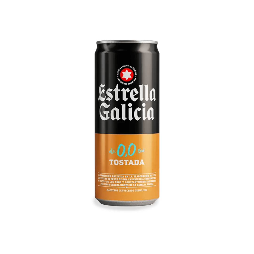 Estrella Galicia 00 Tostada - Alcohol Free Beer