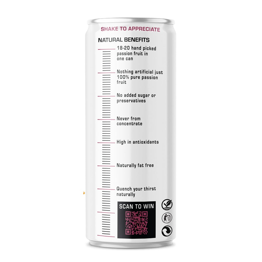 Pure Mo-Ja Passion Fruit Juice – 100% Pure Passion Fruit Juice (320 ml)