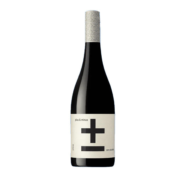 Plus and Minus Zero Alcohol - Non Alcoholic Shiraz