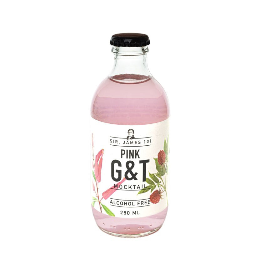Sir James 101 Pink Gin Tonic Taste – Alcohol Free Mocktail