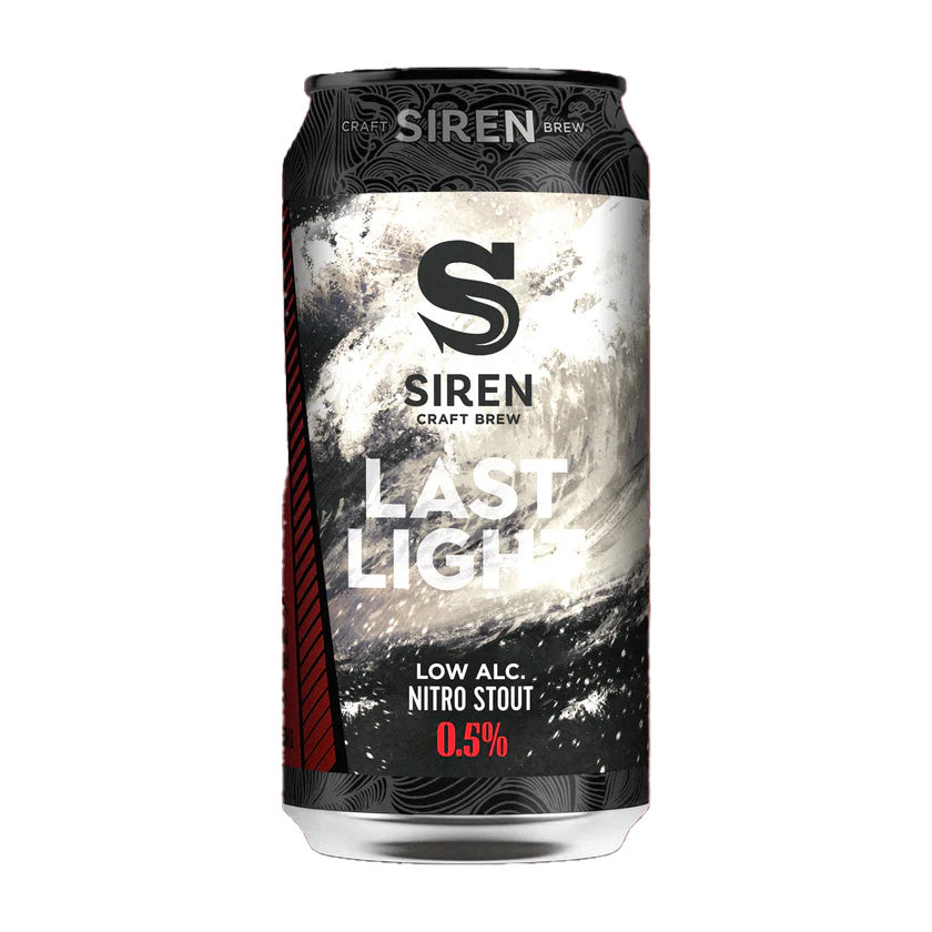 Last Light Low Alcohol Nitro Stout -  Siren Craft Brew