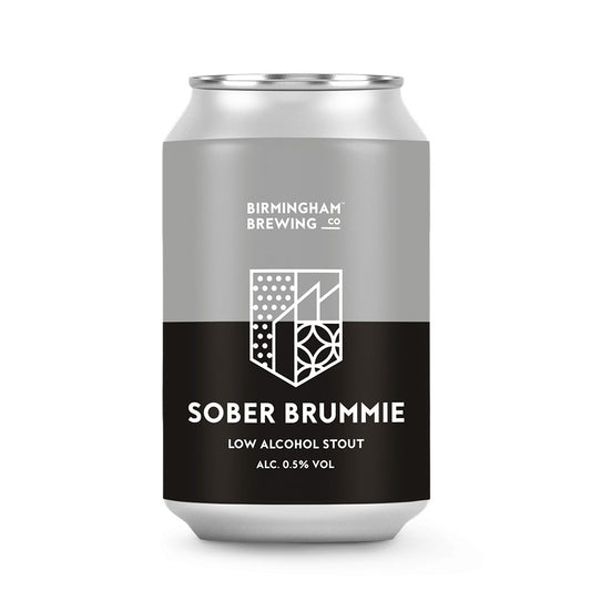 Sober Brummie Stout 0.5% – Alcohol Free Stout