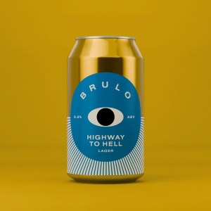 BRULO - Highway To Hell Lager 0.5% 330ml