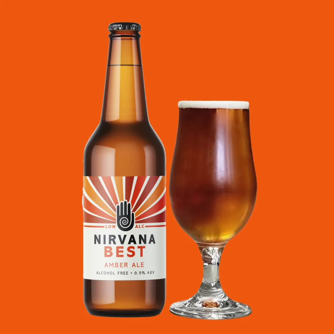 Nirvana Best 0.5% ABV – Premium Alcohol-Free British Amber Ale